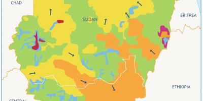 Peta Sudan basin 