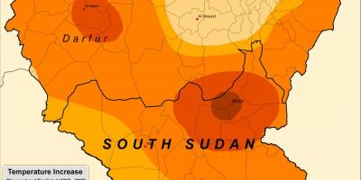 Peta Sudan iklim