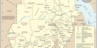 Peta Sudan serikat